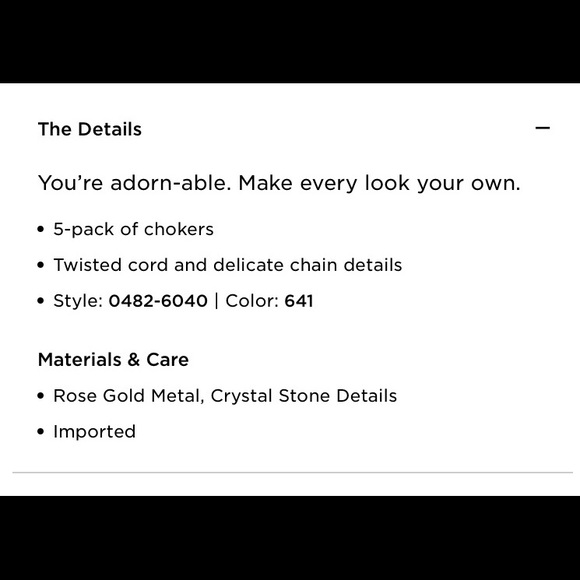 Rose Gold Choker Necklaces by American Eagle - Picture 5 of 5